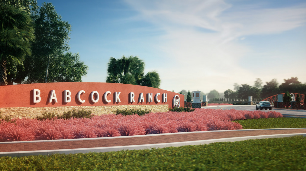 Entrance Babcock Ranch